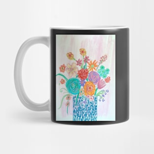 Bright Colourful Florals Mug